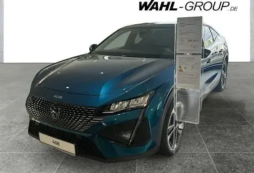 Neu Peugeot 408 Allure 136 PS (100 kW) 2025 Blau SUV