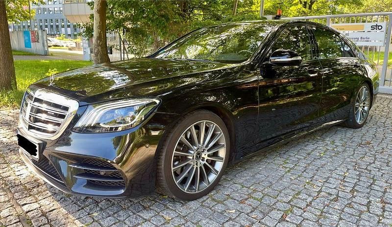 Schwarz Gebraucht 2017 Mercedes S560 AMG Limousine | 44.990 € - Bild 1/4