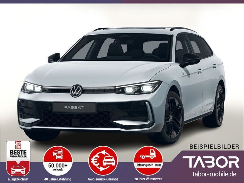 Oyster silver metallic Neu 2024 VW Passat R-line Kombi | 47.988 € (Guter Preis) - Bild 1/4