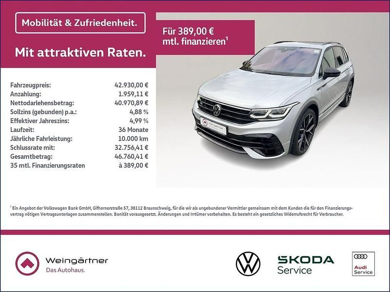 Silber Gebraucht 2022 VW Tiguan Style SUV | 42.930 € (Etwas zu teuer) - Bild 1/4