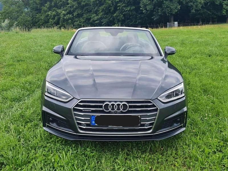 Grau Gebraucht 2017 Audi A5 Cabriolet S-Line Cabrio | 28.500 € (Teuer) - Bild 1/4