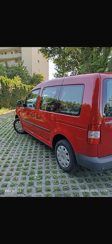 Gebraucht VW Caddy Life 95 PS (69 kW) 2009 Rot Van / Kleinbus