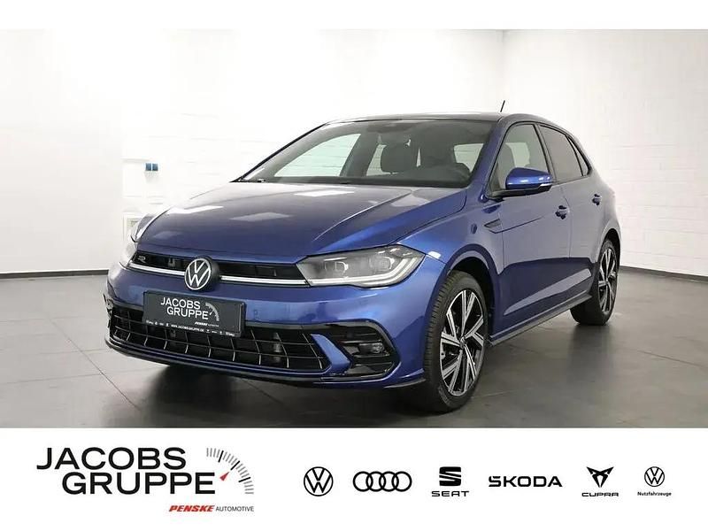 Blau Gebraucht 2024 VW Polo R-line Kleinwagen | 23.960 € (Fairer Preis) - Bild 1/4