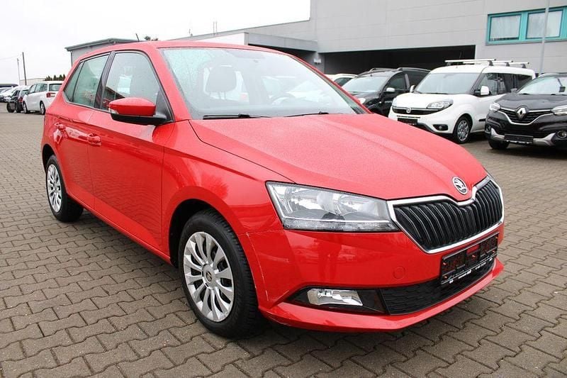 Second-hand Skoda Fabia 110 CP (80 kW) 2019 Roșu Berlinǎ