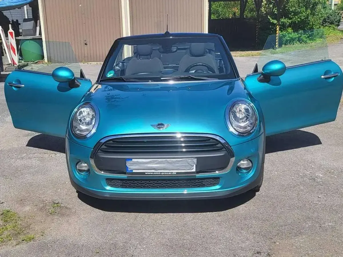 Gebraucht Mini One Cabriolet 102 PS (75 kW) 2018 Blau Cabrio