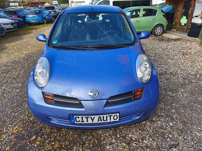 Gebraucht Nissan Micra Acenta 65 PS (47 kW) 2004 Kornblumenblau metallic Kleinwagen