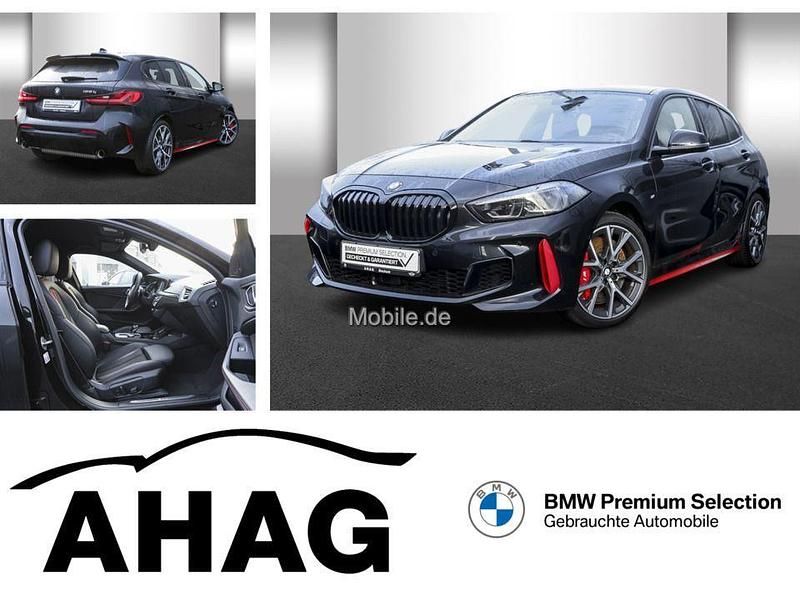 Schwarz Gebraucht 2024 BMW 128 Sport Line Limousine | 34.440 € (Fairer Preis) - Bild 1/4