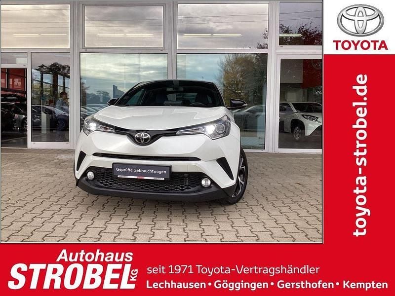 Novaweiß perleffekt / dach sch Gebraucht 2017 Toyota C-HR Style SUV | 14.480 € (Guter Preis) - Bild 1/4