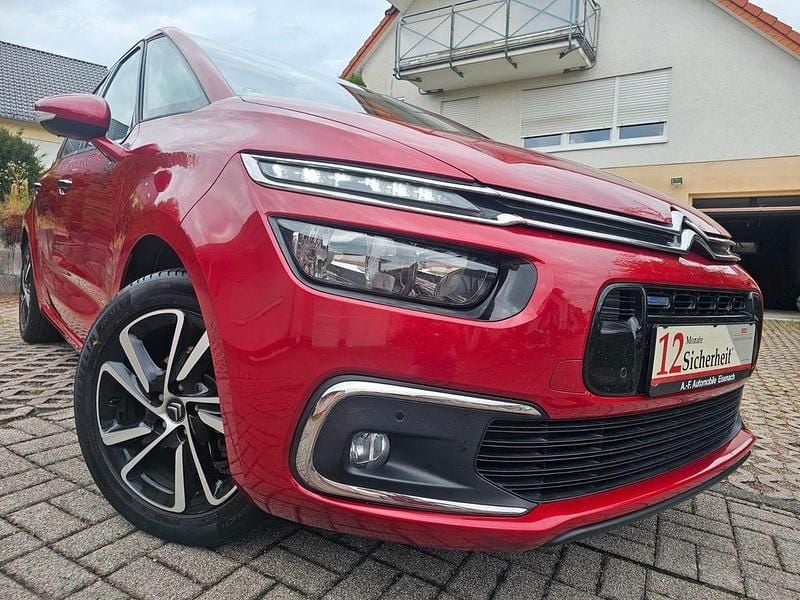 Rot Gebraucht 2017 Citroën C4 Picasso PureTech Van / Kleinbus | 9.900 € (Fairer Preis) - Bild 1/4