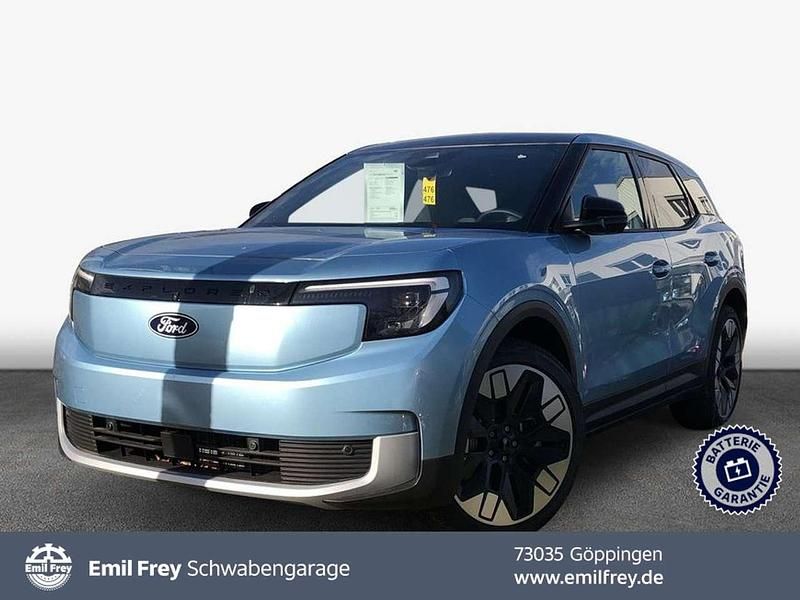 Blau Neu 2024 Ford Explorer Extended Range SUV | 53.490 € (Teuer) - Bild 1/3