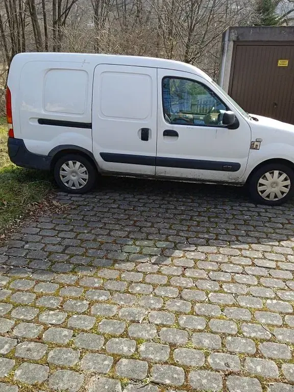 Gebraucht Renault Kangoo 91 PS (66 kW) 2007 Weiß Van / Kleinbus
