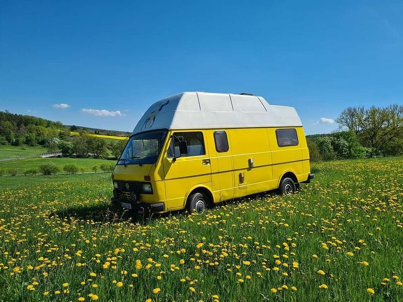 Usado VW LT 75 HP (55 kW) 1989 Amarelo Van