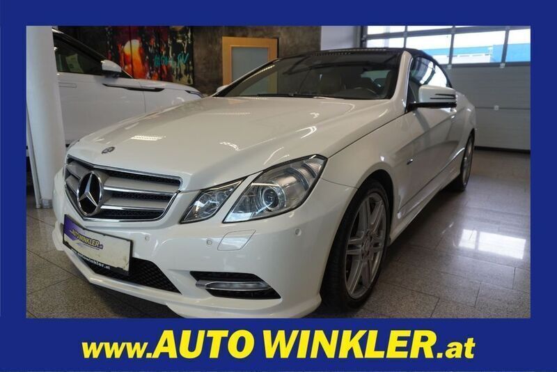 Weiß Gebraucht 2012 Mercedes E250 Sport Cabrio | 14.990 € (Fairer Preis) - Bild 1/4
