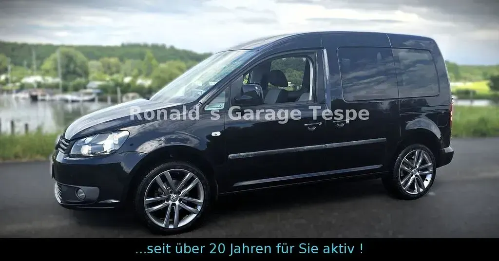 Gebraucht VW Caddy 86 PS (63 kW) 2013 Schwarz Van / Kleinbus