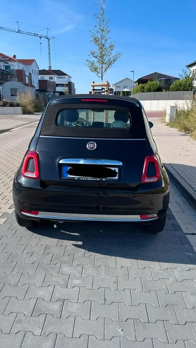 Gebraucht Fiat 500C 105 PS (77 kW) 2018 Schwarz Cabrio