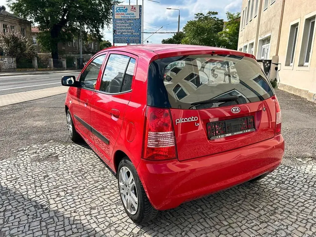Gebraucht Kia Picanto LX 65 PS (47 kW) 2005 Rot Kleinwagen