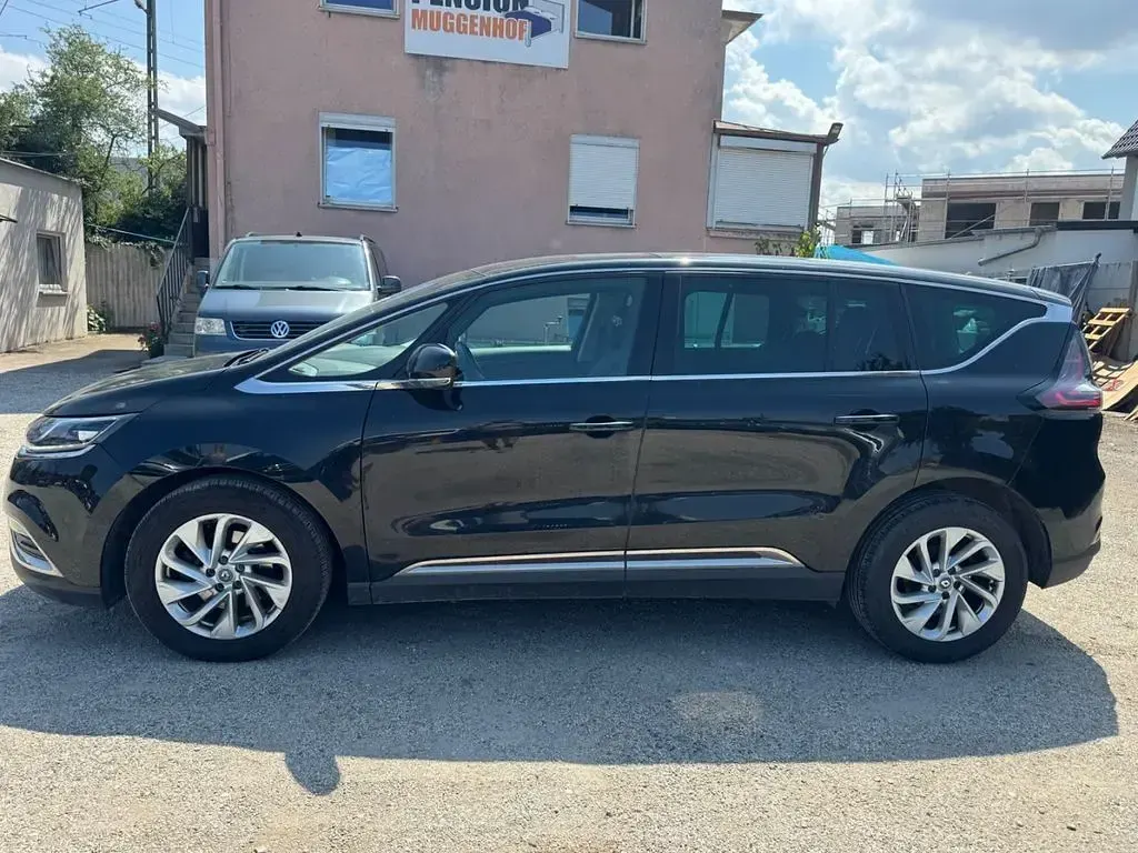 Gebraucht Renault Espace Intens 160 PS (117 kW) 2016 Schwarz Van / Kleinbus