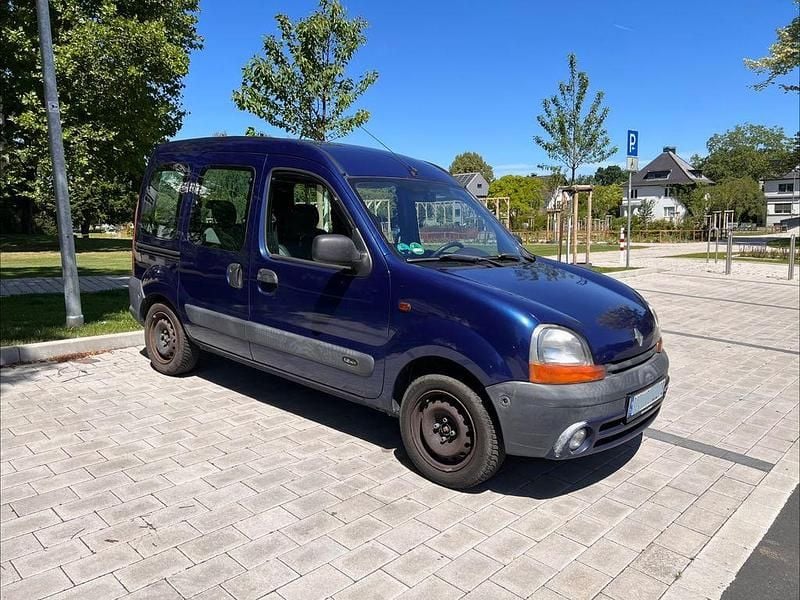 Gebraucht Renault Kangoo 75 PS (55 kW) 2002 Blau Van / Kleinbus