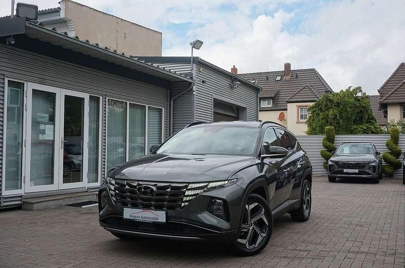 Amazon grey Gebraucht 2022 Hyundai Tucson Trend SUV | 27.670 € (Guter Preis) - Bild 1/3