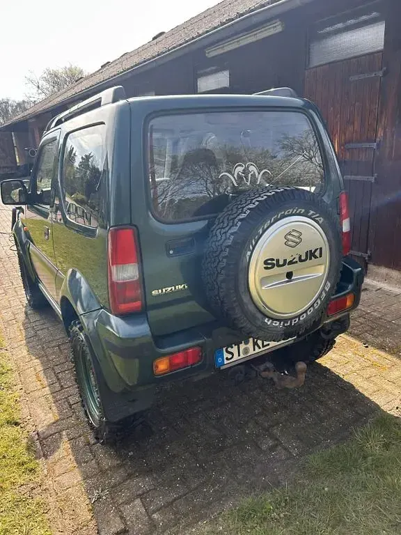 Brugt Suzuki Jimny 82 HK (60 kW) 2003 Grøn SUV
