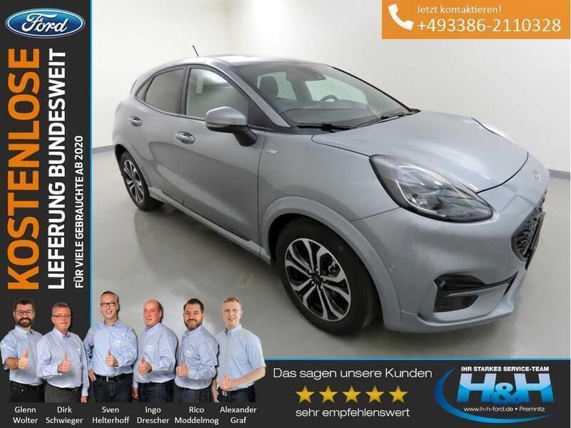 Solarsilber metallic Gebraucht 2024 Ford Puma ST SUV | 22.140 € (Fairer Preis) - Bild 1/4