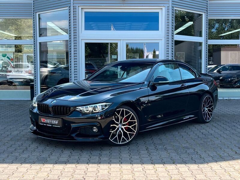 Schwarz Gebraucht 2017 BMW 430 Cabriolet Performance Cabrio | 25.900 € (Teuer) - Bild 1/4