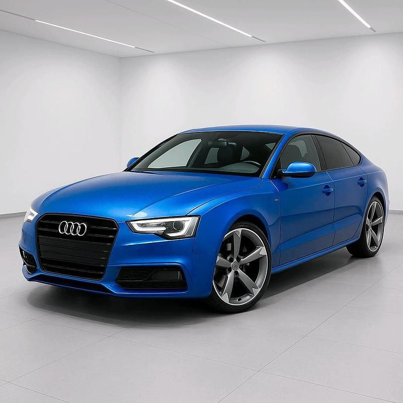 Blau Gebraucht 2016 Audi A5 Competition Coupé | 17.900 € (Etwas zu teuer) - Bild 1/4