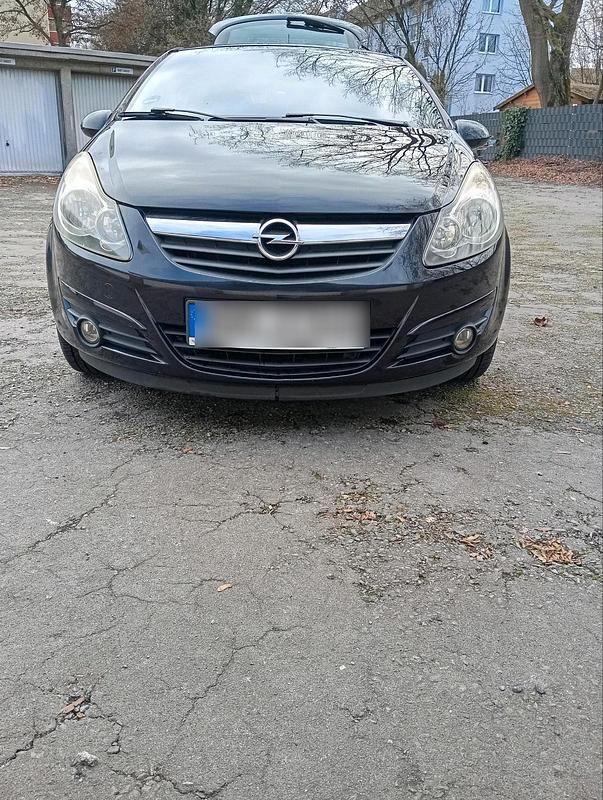 Gebraucht Opel Corsa 80 PS (58 kW) 2007 Schwarz Kleinwagen