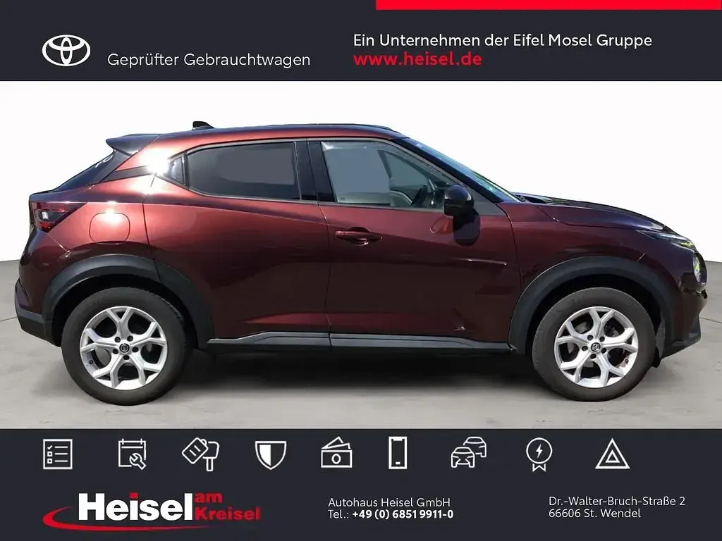 Gebraucht Nissan Juke N-Connecta 117 PS (86 kW) 2020 Rot SUV