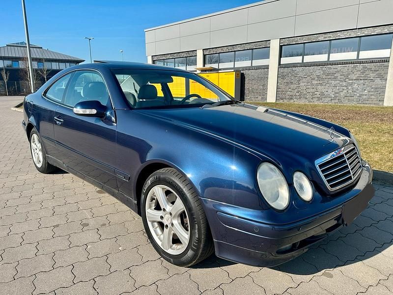 Gebraucht Mercedes CLK200 Elegance 136 PS (100 kW) 2000 Blau Coupé
