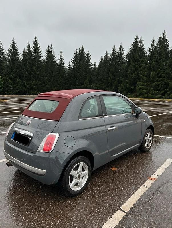 Grau Gebraucht 2009 Fiat 500C Cabrio | 4.750 € (Fairer Preis) - Bild 1/4