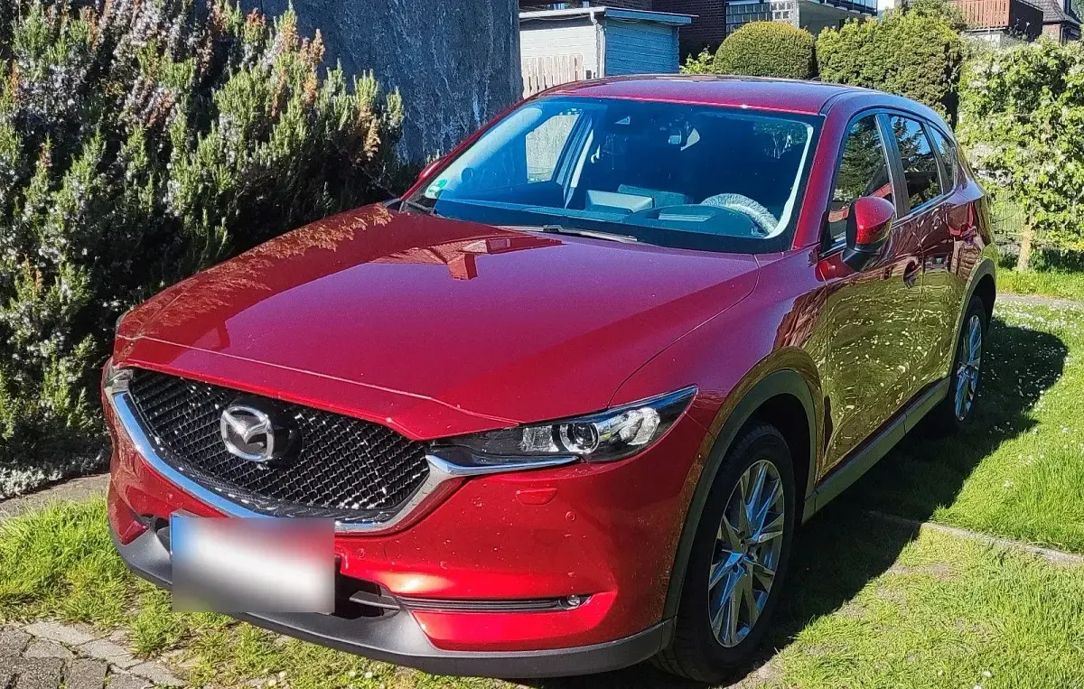 Gebraucht Mazda CX-5 Ad'Vantage 184 PS (135 kW) 2021 Rot SUV