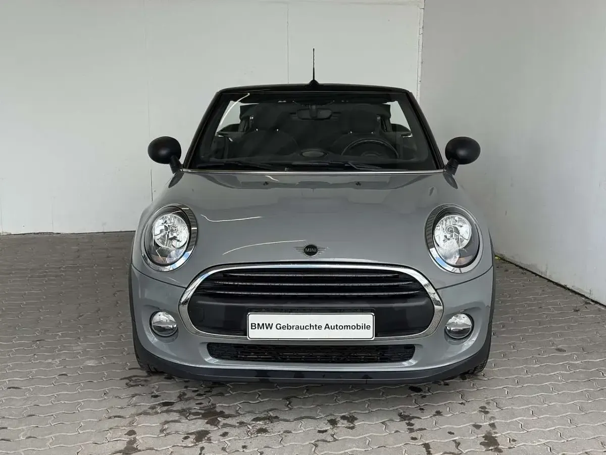 Gebraucht Mini One Cabriolet Salt 102 PS (75 kW) 2018 Moonwalk grey met. Cabrio