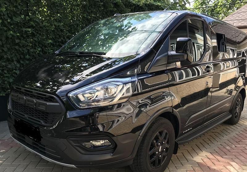 Schwarz Gebraucht 2021 Ford Transit Custom Van / Kleinbus | 22.999 € (Superpreis) - Bild 1/4