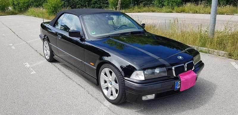 Gebraucht BMW 320 Cabriolet 150 PS (110 kW) 1997 Schwarz Cabrio
