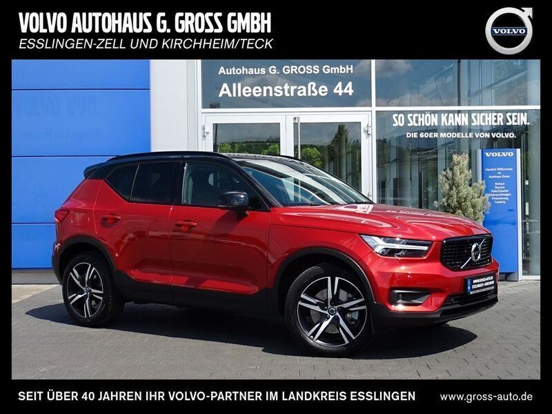725 fusion red metallic Gebraucht 2021 Volvo XC40 R-Design SUV | 35.900 € (Fairer Preis) - Bild 1/4