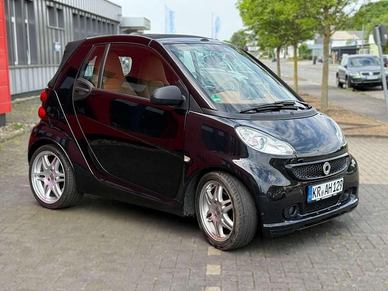Gebraucht Smart ForTwo Cabrio Brabus 84 PS (61 kW) 2007 Tridionzelle schwarz Cabrio
