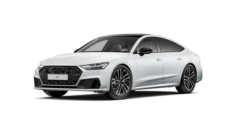 Weiß Gebraucht 2023 Audi A7 Sportback S-Line Kleinwagen | 58.000 € (Teuer) - Bild 1/4