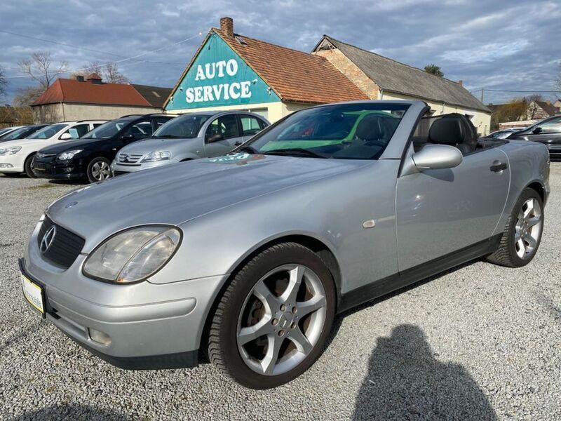 Silber Gebraucht 1998 Mercedes SLK200 Cabrio | 4.500 € (Fairer Preis) - Bild 1/4