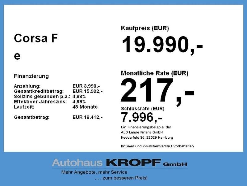 Gebraucht Opel Corsa-e 100 kW (136 PS) 2023 Lackierung schwarz perla nera/ Kleinwagen