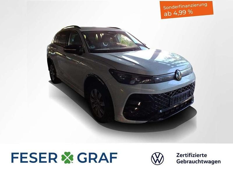 Oryxweiß perlmutteffekt Gebraucht 2024 VW Tiguan R-line SUV | 39.840 € (Fairer Preis) - Bild 1/1