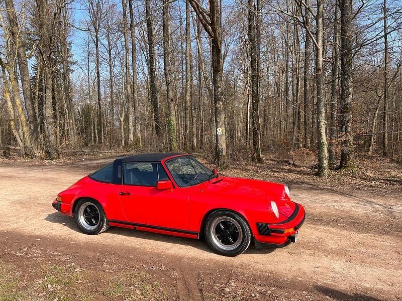 Rot Gebraucht 1982 Porsche 911 Cabrio | 75.000 € - Bild 1/4
