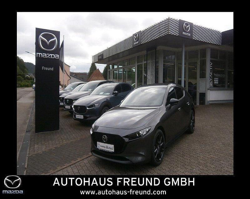Machine gray Gebraucht 2025 Mazda 3 Homura-Line Limousine | 27.490 € (Superpreis) - Bild 1/4