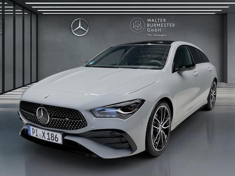 Grau Gebraucht 2025 Mercedes CLA180 Shooting Brake AMG Kombi | 38.750 € - Bild 1/4