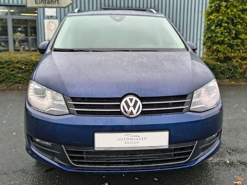 Gebraucht VW Sharan United 150 PS (110 kW) 2021 Blau Van / Kleinbus