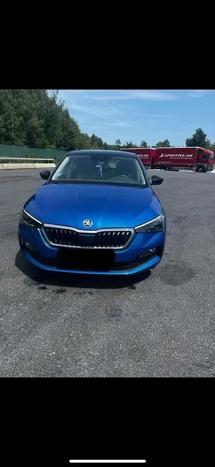 Gebraucht Skoda Scala Style 150 PS (110 kW) 2019 Blau Kleinwagen