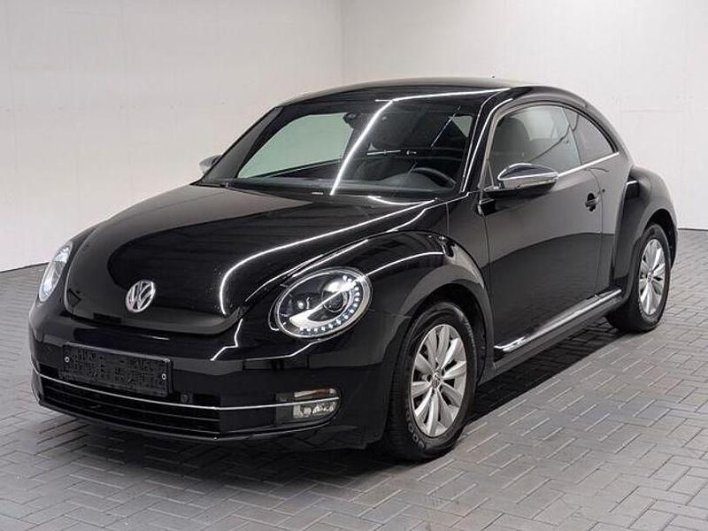 Schwarz (brillantschwarz) Gebraucht 2012 VW Beetle Design Kleinwagen | 9.480 € (Fairer Preis) - Bild 1/4