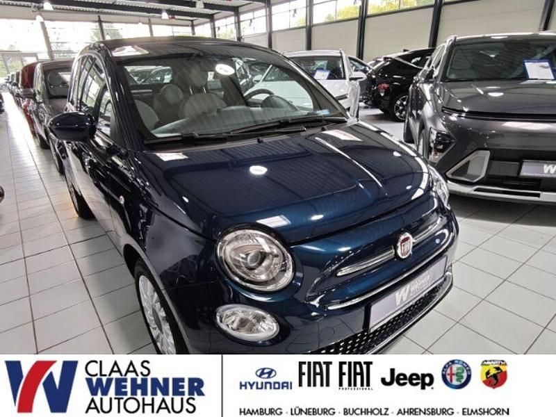 Blau Gebraucht 2021 Fiat 500C Cabrio | 11.990 € (Guter Preis) - Bild 1/4