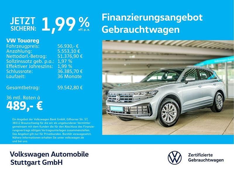 Silber Gebraucht 2024 VW Touareg Elegance SUV | 56.930 € (Fairer Preis) - Bild 1/4