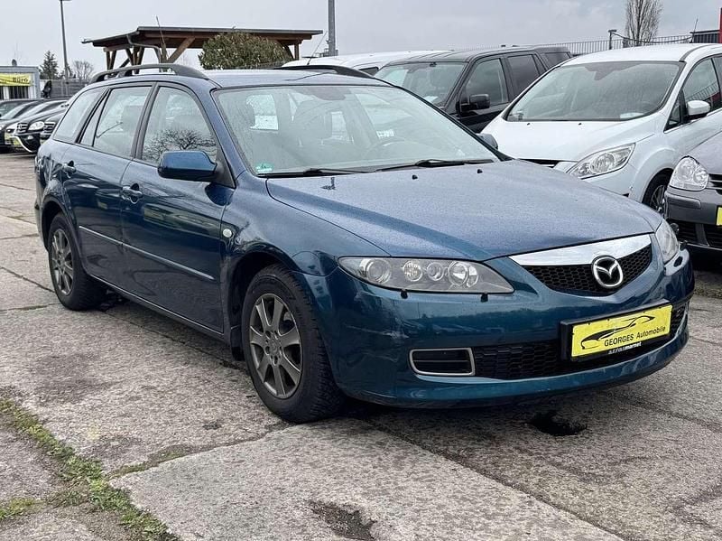 Gebraucht Mazda 6 Exclusive 147 PS (108 kW) 2007 Blau Kombi